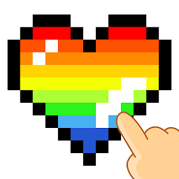Icon image Kids Pixel Art Coloring Games